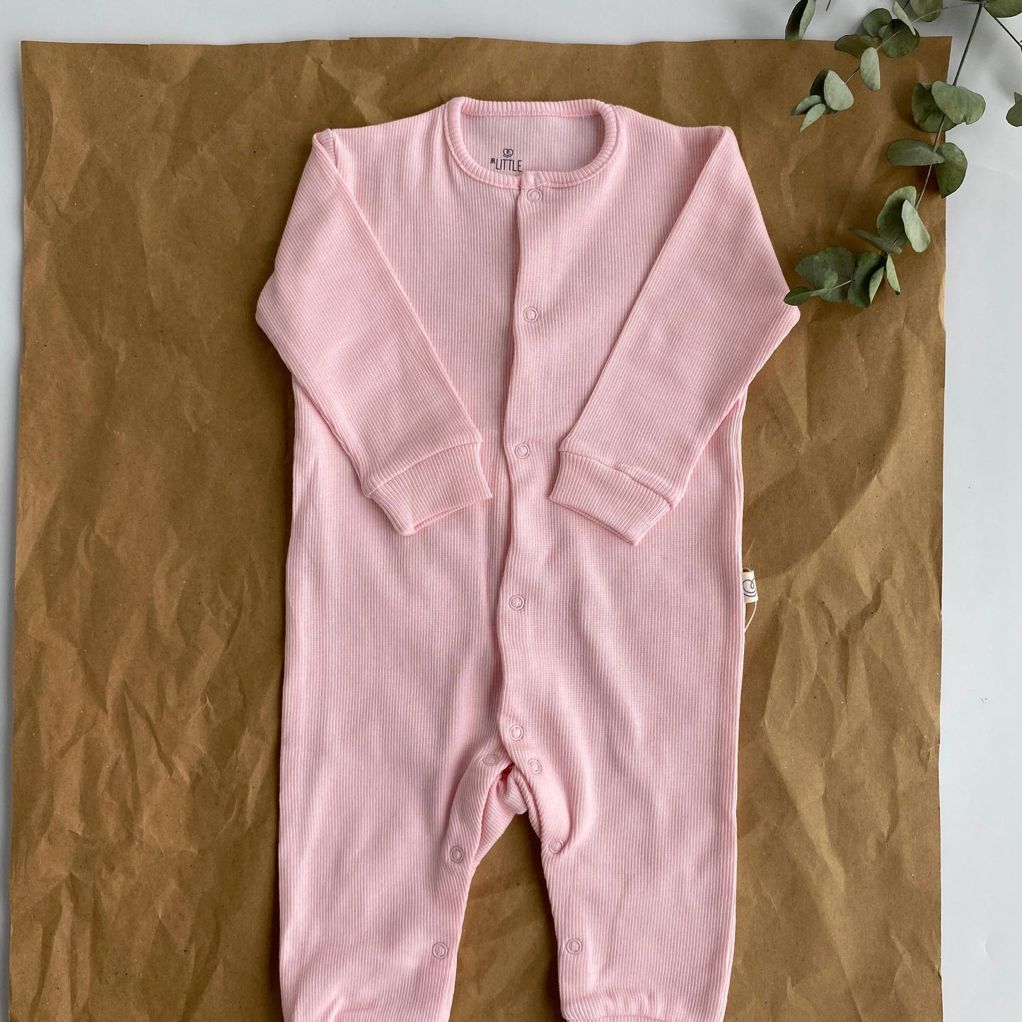 2’li Mint, Pembe Bebek Tulum 6-9/9-12 Ay