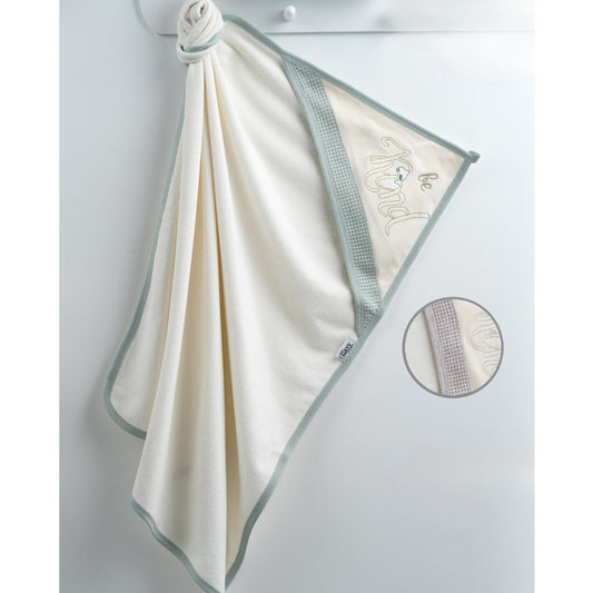 (Mint-Krem) Be Kind Silgi Bebek Havlusu | JRLittle